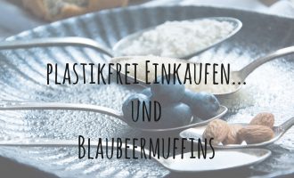 Plastikfrei einkaufen… und ein Rezept für easy peasy Blaubeermuffins