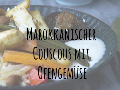 Marokkanischer Couscous mit Ofengemüse